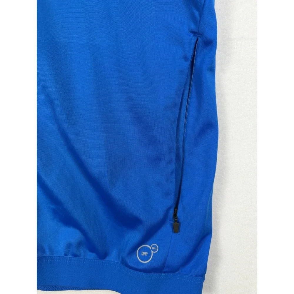 Puma La liga Men's Large Soccer Track Jacket Blue